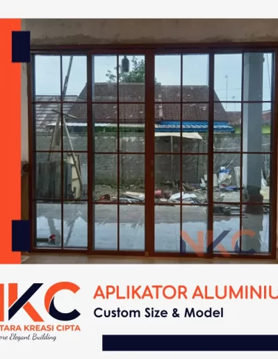 Custom Pintu Jendela Aluminium